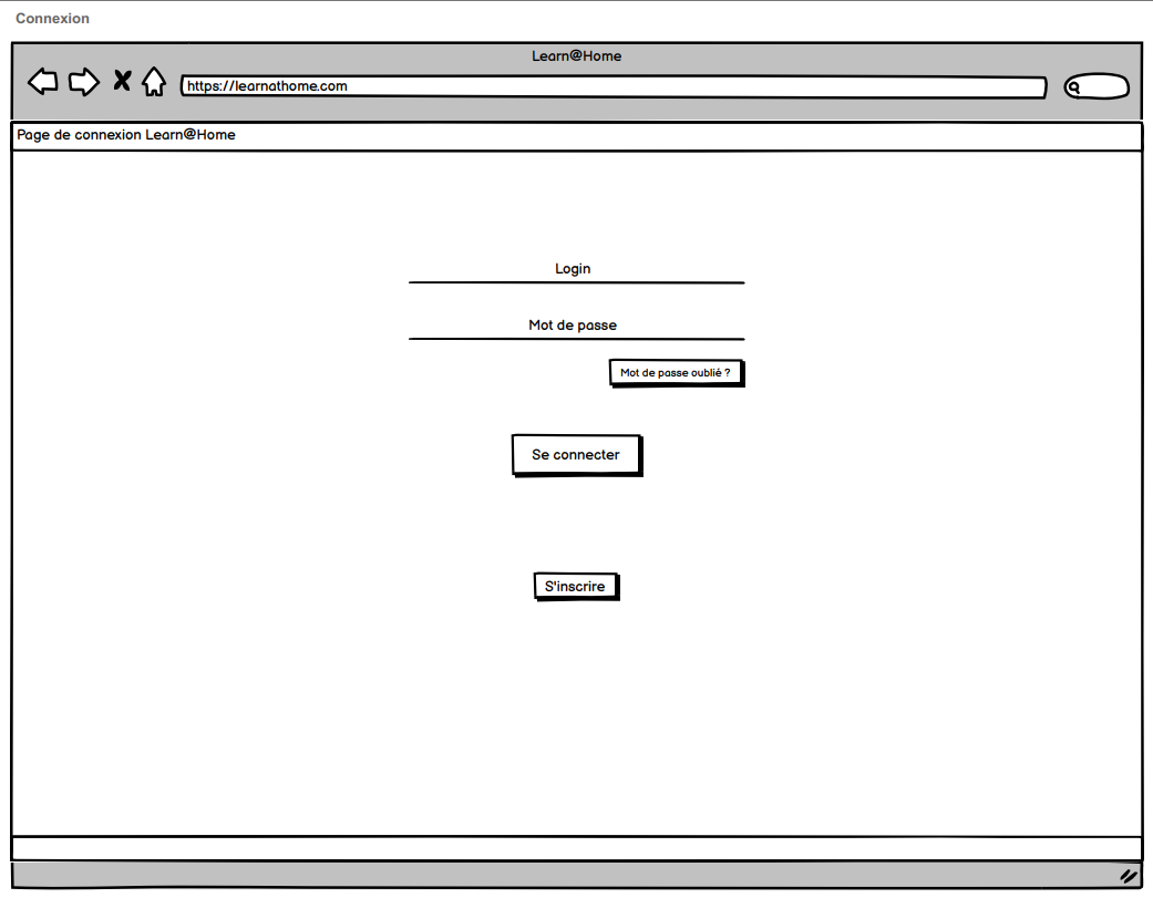 Screenshot of one project